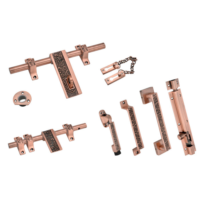 Brass Heavy Door Kit DBAL 1134 Copper Antique