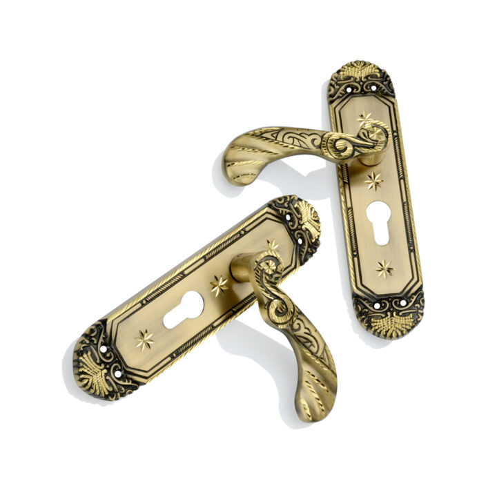 Brass Mortice Handle DBMH 5044 Antique
