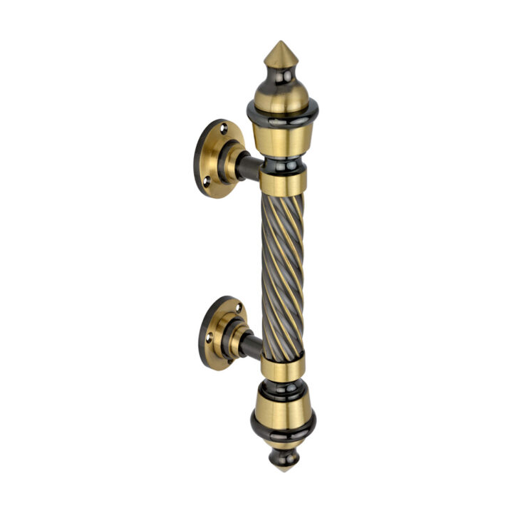 Solid Brass Pull Handle DBPH 6074 BLACK_Antique