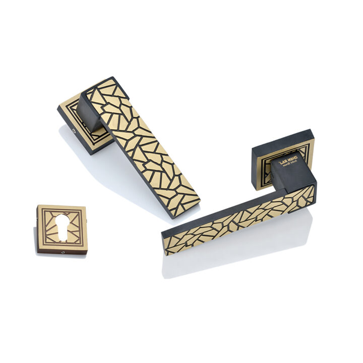 Brass Rose Handle DBRH 9952 Antique